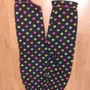 Polka dot pj bottoms